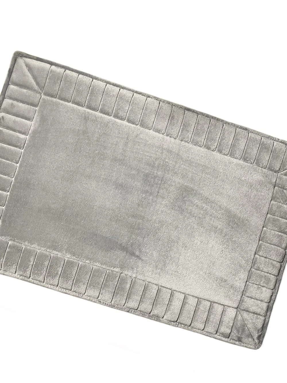 Large Gray Memory Foam Bathmat - Super Soft - (2 ft. X 3 ft.)